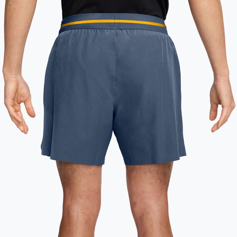 Men's tennis shorts Nike Court Dri-Fit Advantage 6" new slate/laser orange/white 2