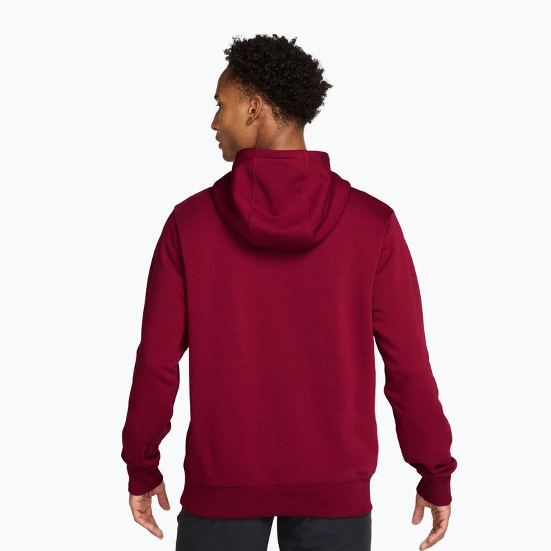 Men's sweatshirt Nike Court team red/pale ivory 2