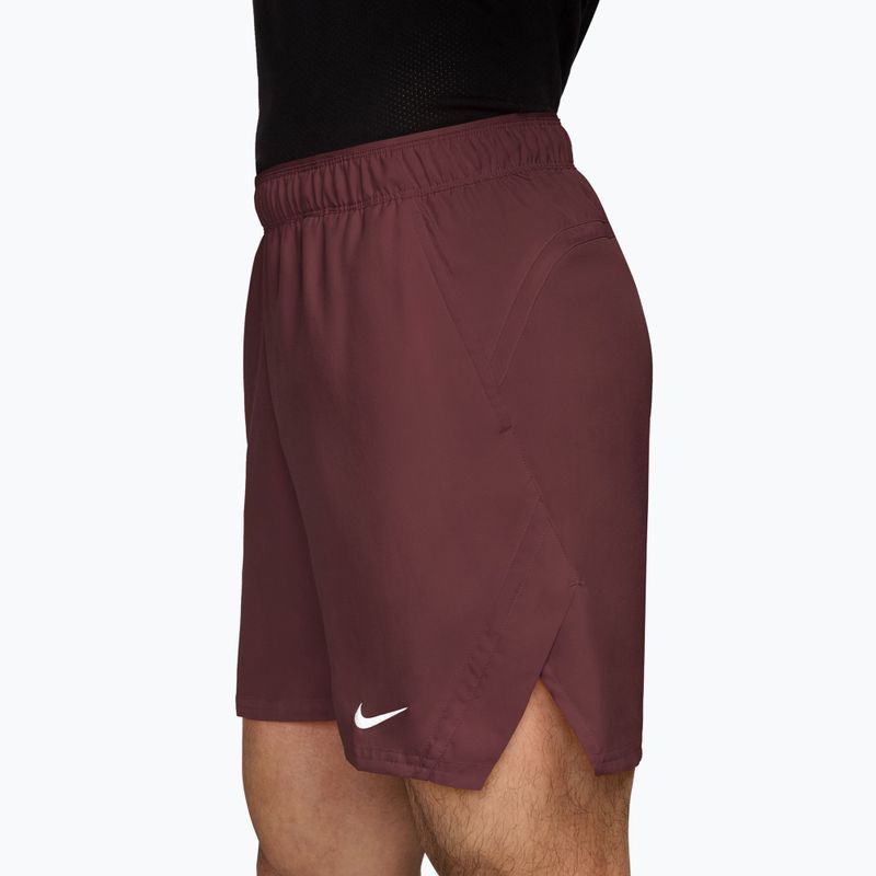 Women's tennis shorts Nike Court Victory team red/white 3