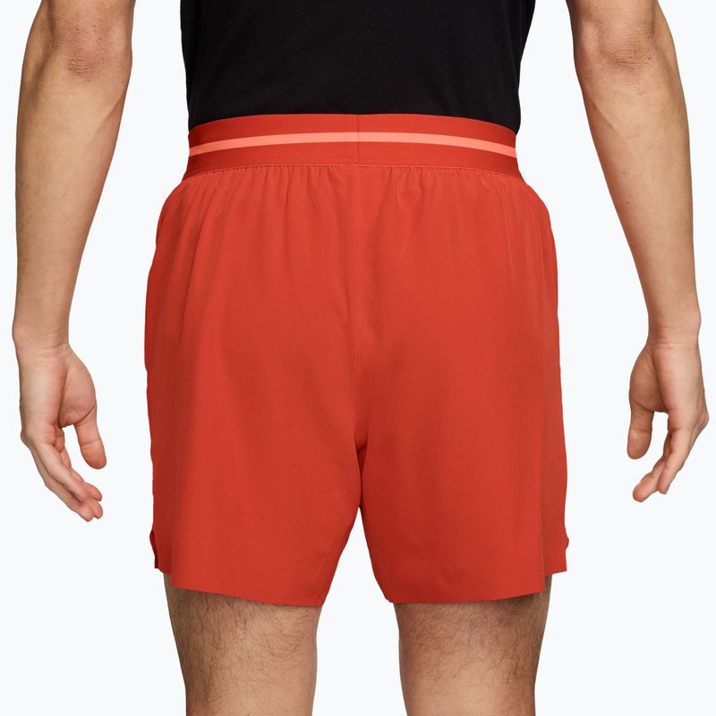 Men's tennis shorts Nike Court Dri-Fit Advantage 6" picante red/atomic pink/atomic pink 2