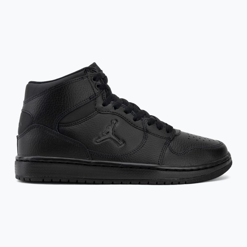 Buty męskie Nike Jordan Court Connect Mid black/dark smoke grey 2
