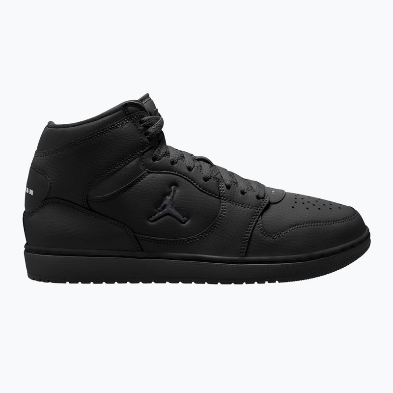 Men's shoes Jordan Court Connect Mid black/dark smoke grey