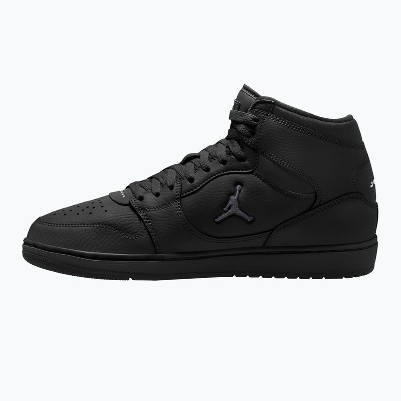 Men's shoes Jordan Court Connect Mid black/dark smoke grey 2