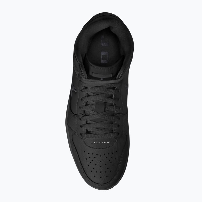 Men's shoes Jordan Court Connect Mid black/dark smoke grey 4