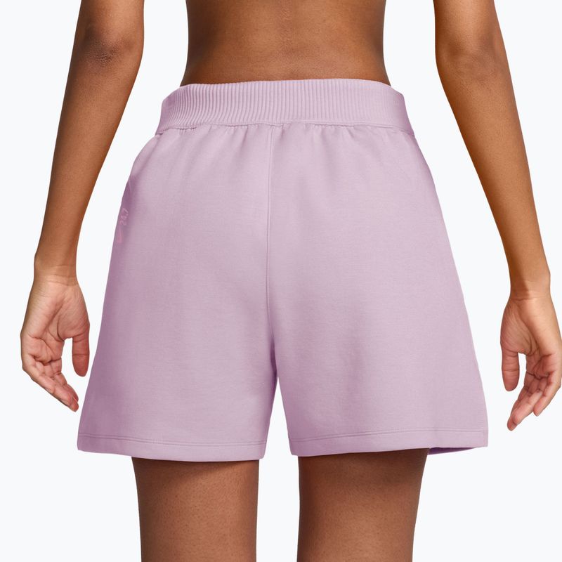 Women's training shorts Nike 24.7 ImpossiblySoft bleached lilac/platinum violet 2