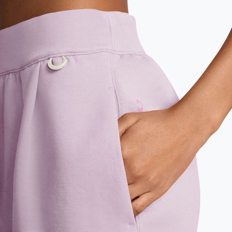 Women's training shorts Nike 24.7 ImpossiblySoft bleached lilac/platinum violet 4