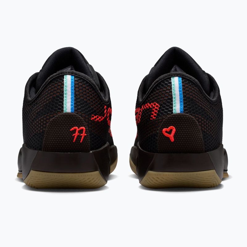 Men's basketball shoes Jordan Luka 77 black/fauna brown/infrared 23 3
