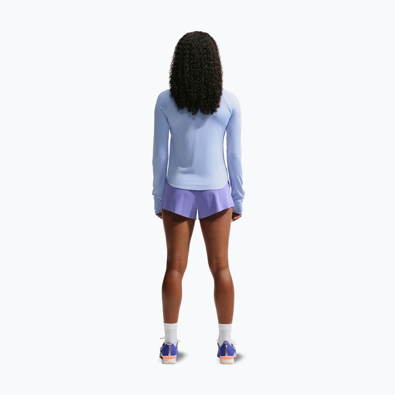 Women's running sweatshirt Nike Swift Dri-FIT UV 1/4-Zip aluminum 3