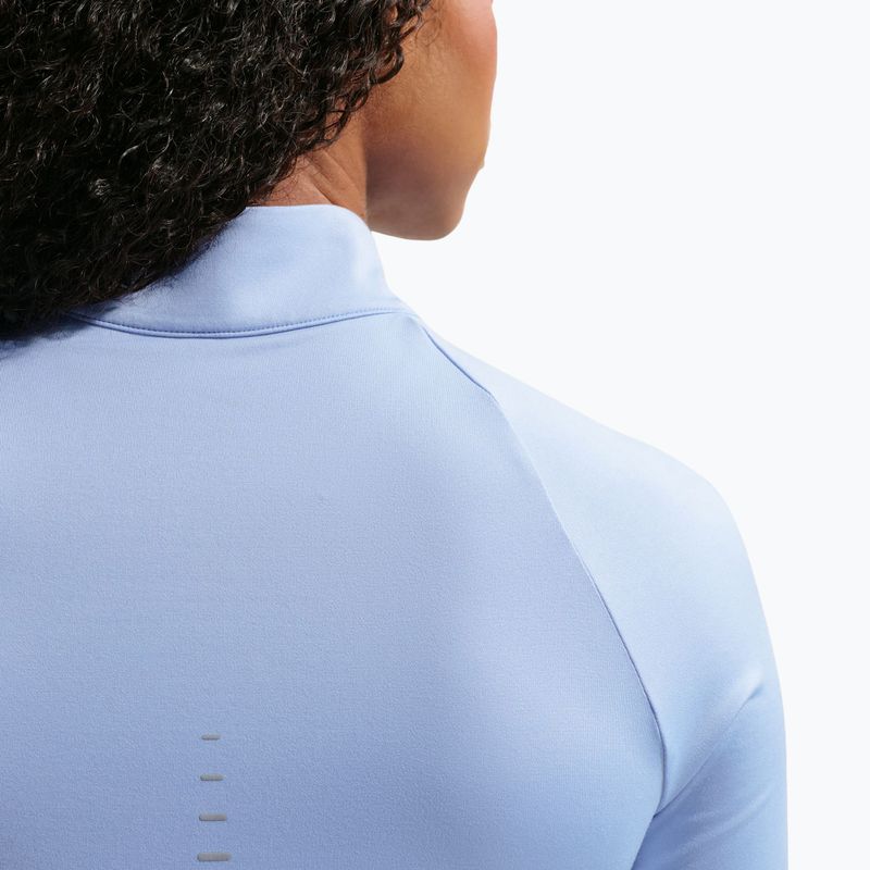 Women's running sweatshirt Nike Swift Dri-FIT UV 1/4-Zip aluminum 5