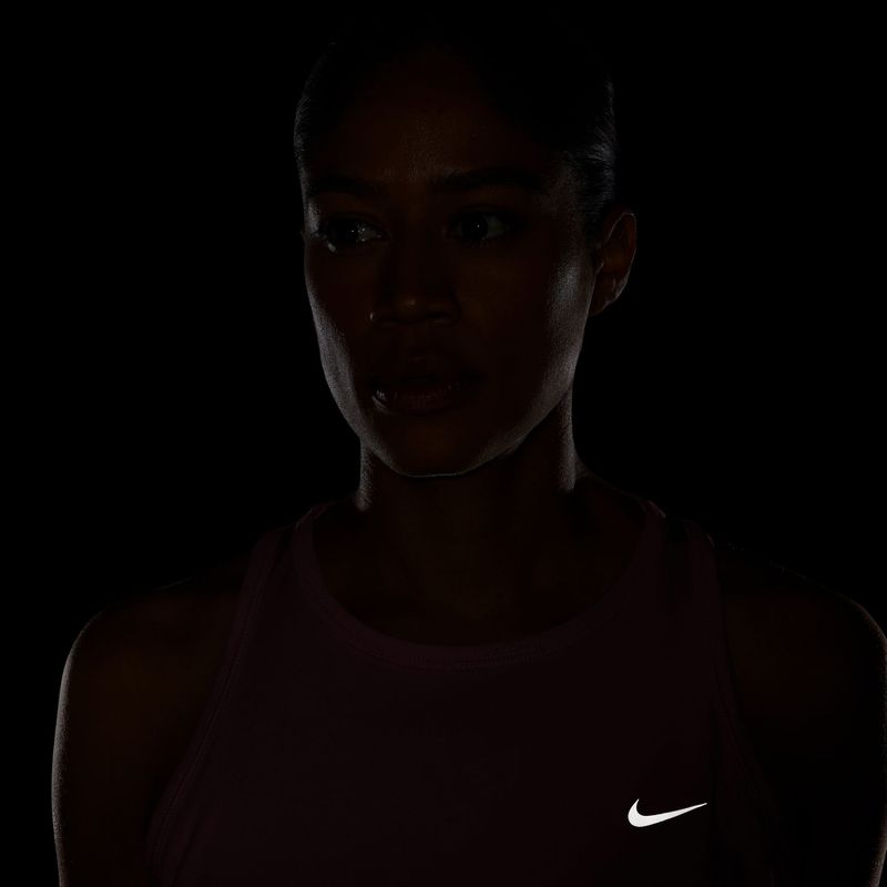 Women's running shirt Nike Tempo Dri-Fit Tank Top pink smoke 7