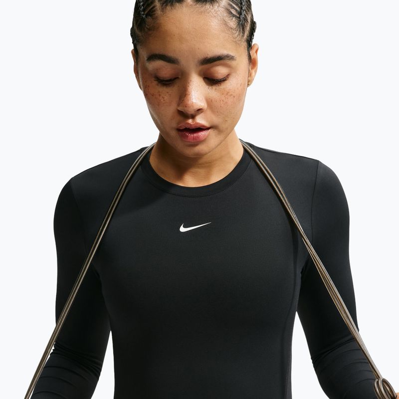 Women's training longsleeve Nike One Fitted black/white 6