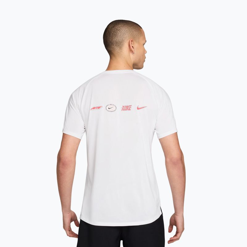 Men's running shirt Nike Stride white 2