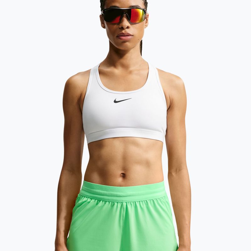 Women's running shorts Nike Swift Mid-Rise 2in1 illusion green 4