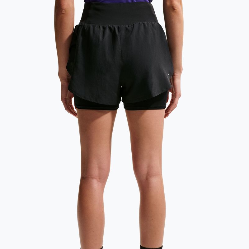 Women's running shorts Nike Tempo Flow black/black 5