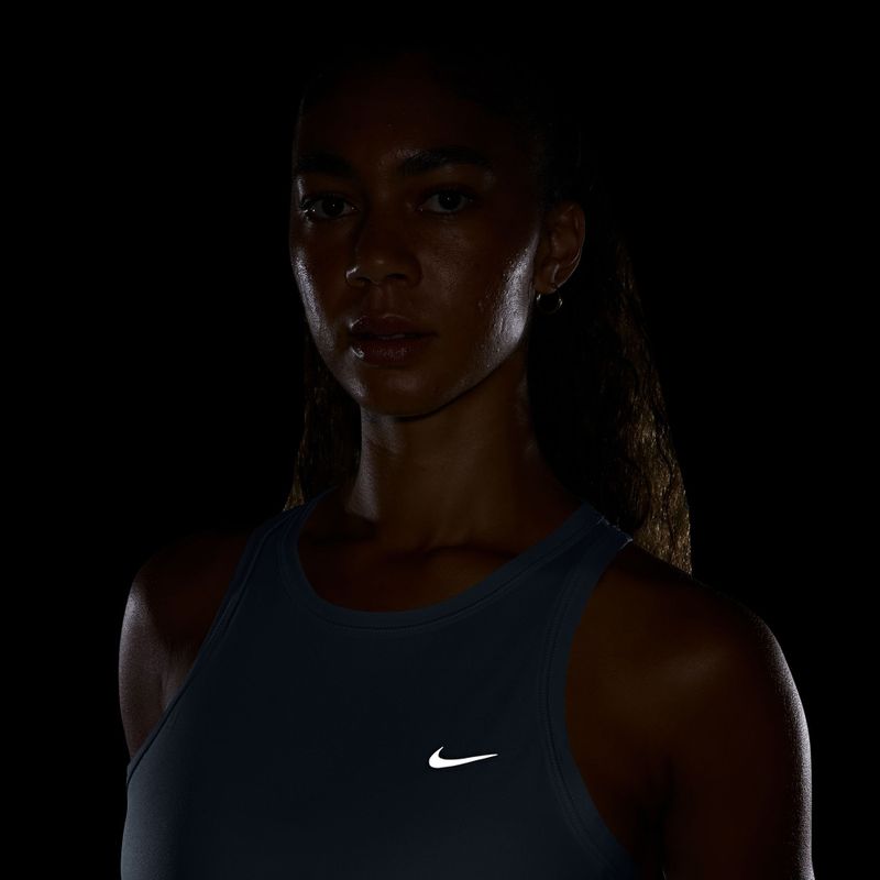 Women's running shirt Nike Tempo Dri-Fit Tank Top work blue 4