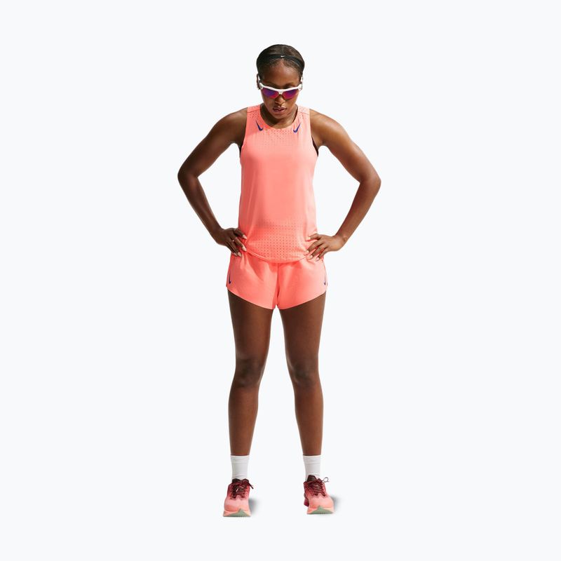 Women's running shirt Nike AeroSwift atomic pink/old royal 2