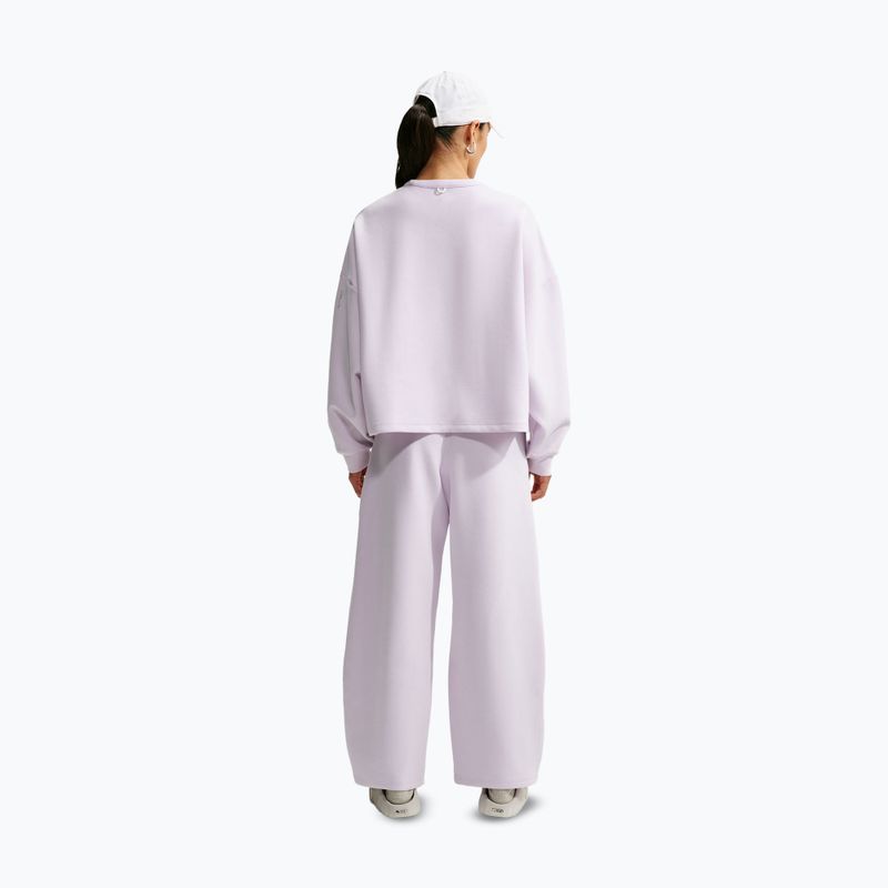 Women's training sweatshirt Nike 24.7 ImpossiblySoft Bleached Lilac/Platinum Violet 3