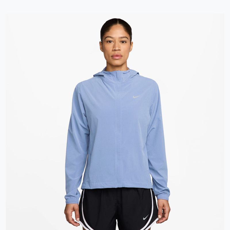 Women's running jacket Nike Swift aluminum