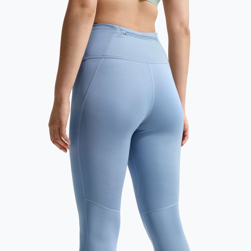 Women's leggings Nike Tempo work blue 6