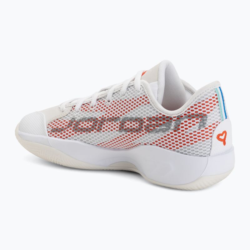 Buty do koszykówki męskie Nike Jordan Luka 77 white/swan/picante red 3