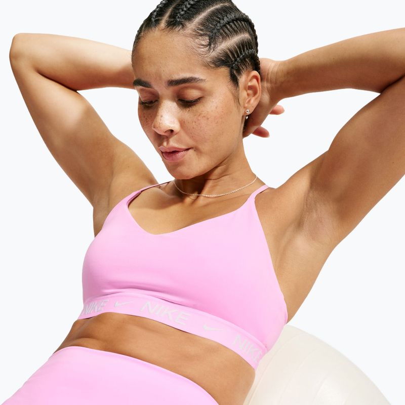 Training bra Nike Indy Light Support pink rise 4