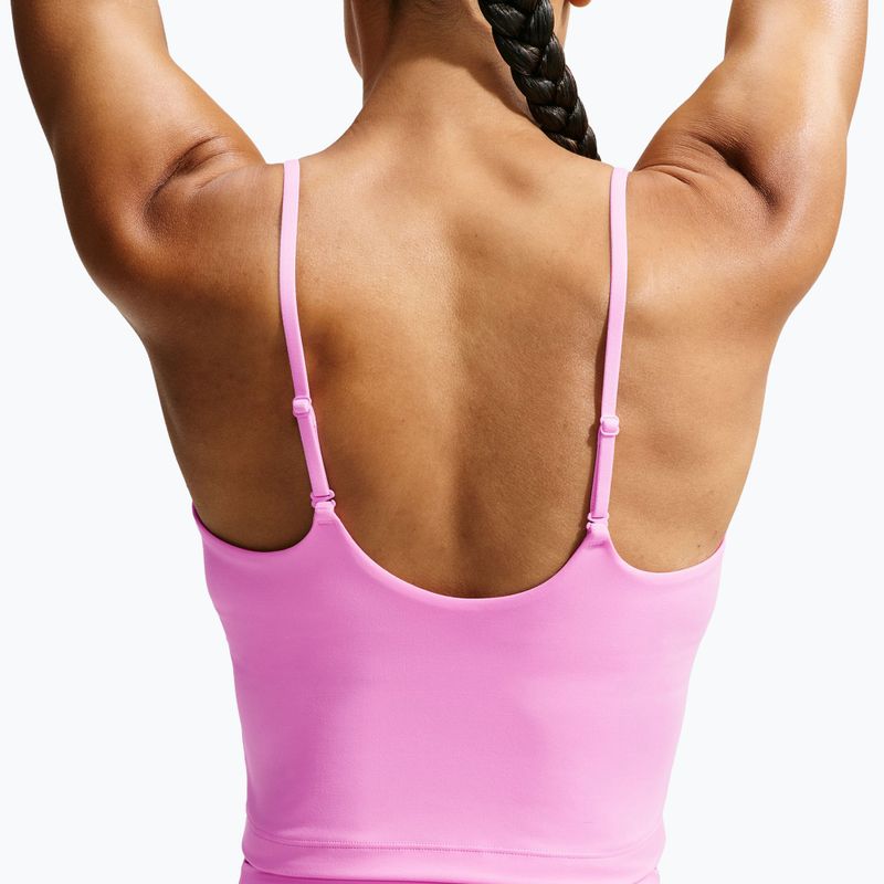Women's training shirt Nike One pink rise 5