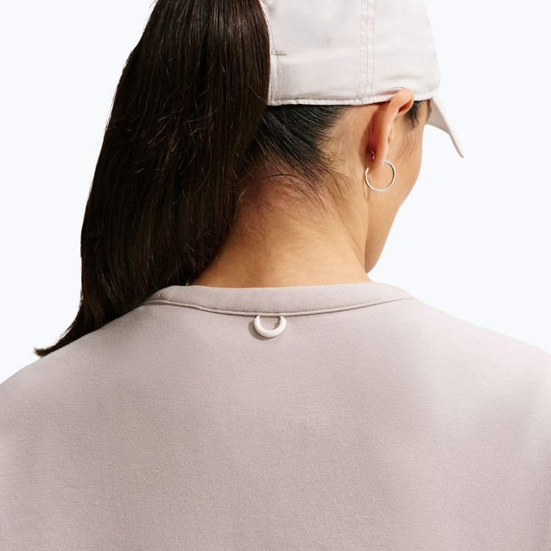 Women's training sweatshirt Nike 24.7 ImpossiblySoft Cream Ii/Cream Ii/College Grey 6