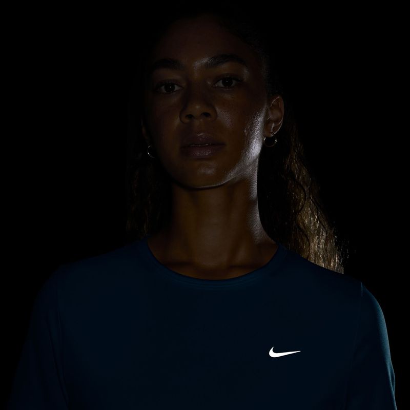 Women's running shirt Nike Tempo work blue 4