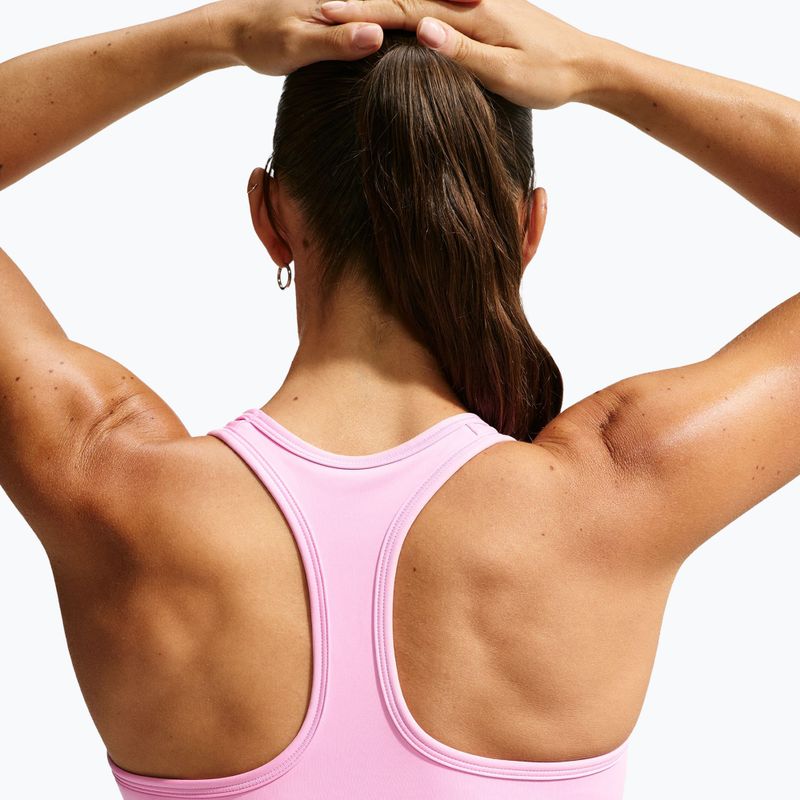 Training bra Nike Swoosh pink rise/white 5
