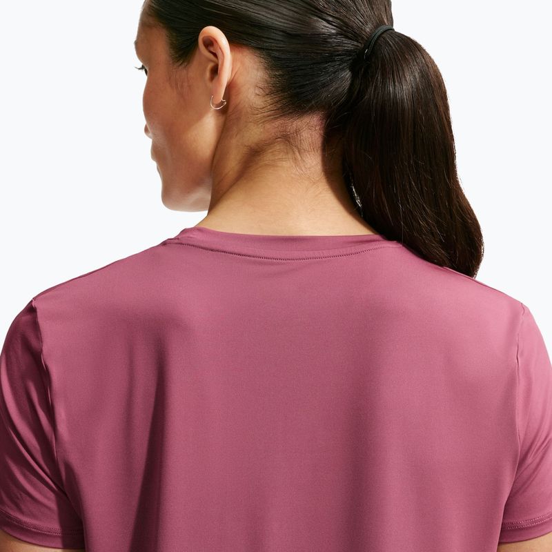 Women's training shirt Nike One Classic pink smoke/white 5