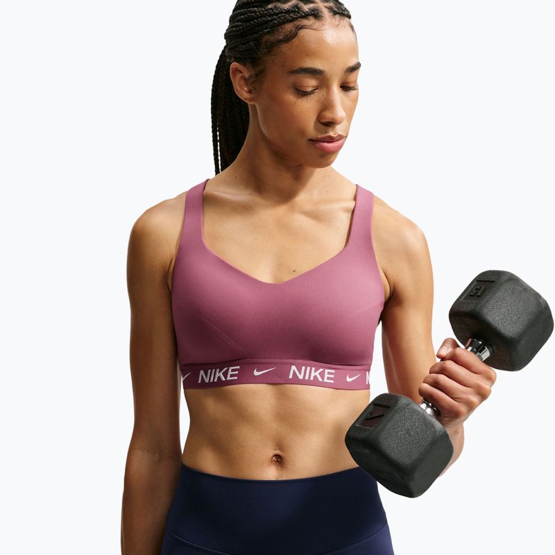 Training bra Nike Indy High Support pink smoke 3