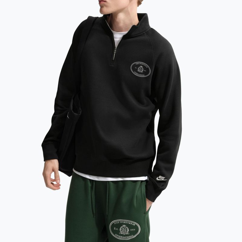 Men's sweatshirt Nike Sportswear Club black/black/phantom 4