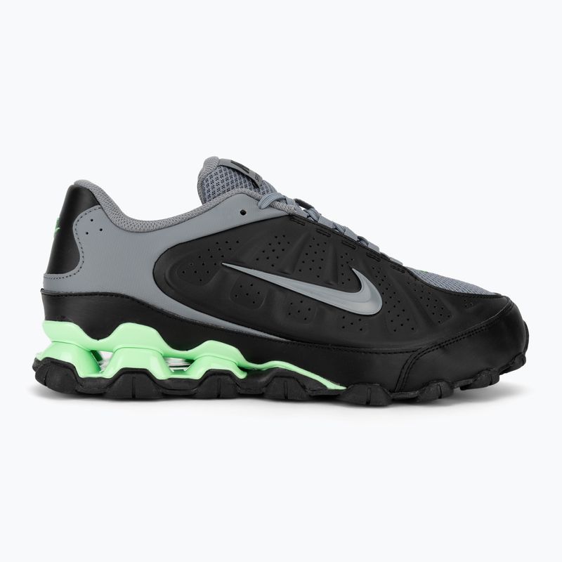 Men's Nike Reax 8 SL shoes black/illusion green/cool grey 2