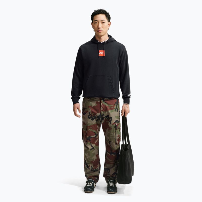 Men's sweatshirt Nike Sportswear Club black/black/white 2