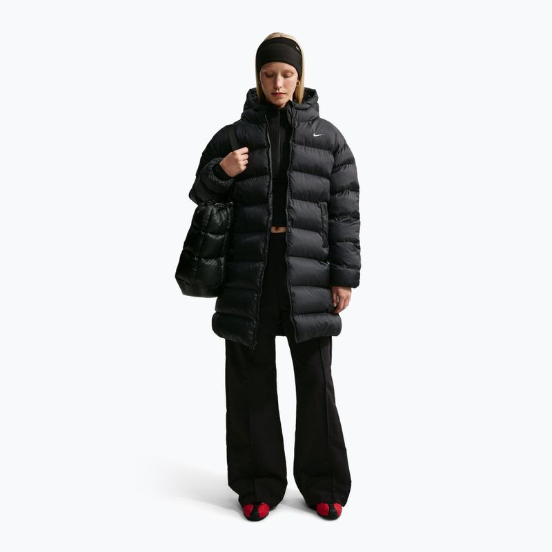 Women's insulated jacket Nike Classic Therma-FIT Parka black/sail 2