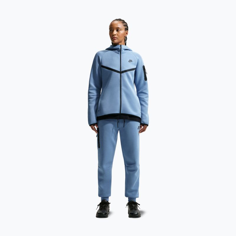 Women's trousers Nike Sportswear Tech Fleece work blue/black 2