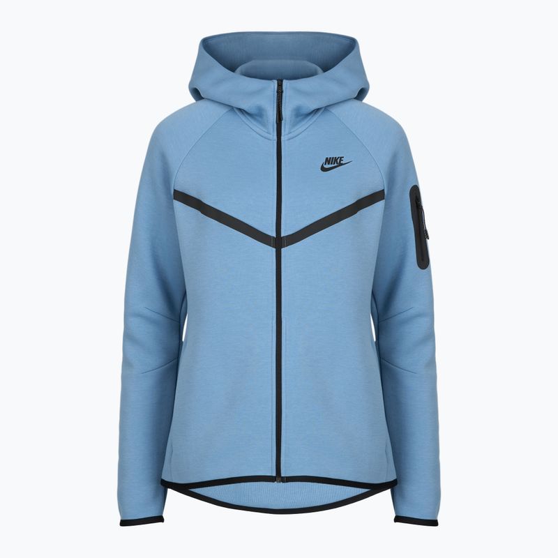 Women's sweatshirt Nike Sportswear Tech Fleece Windrunner work blue/black 7