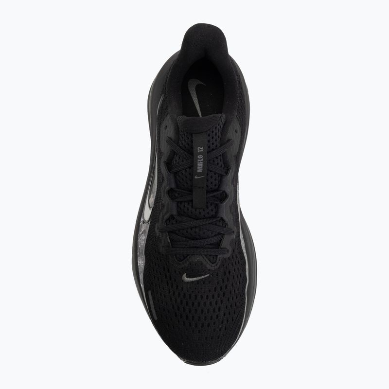 Men's running shoes Nike Winflo 12 black/iron grey/metallic silver 5