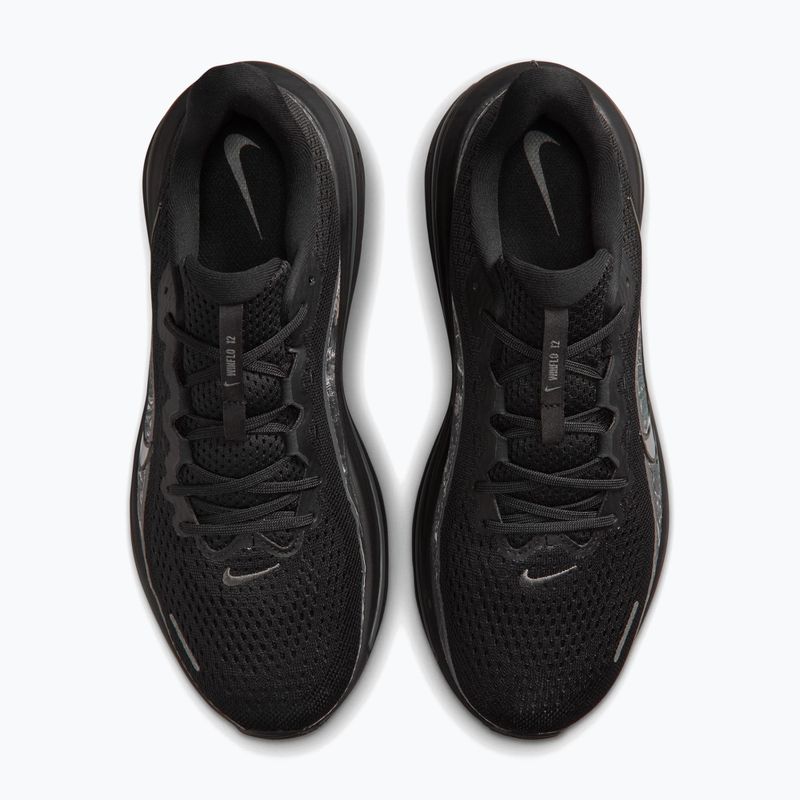 Men's running shoes Nike Winflo 12 black/iron grey/metallic silver 5