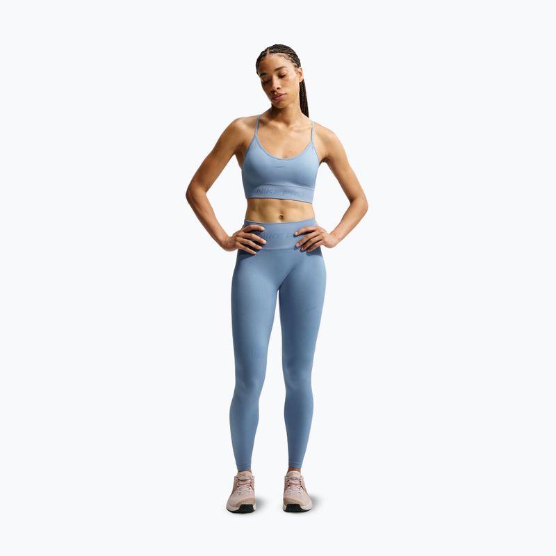 Training bra Nike Pro Seamless work blue 2