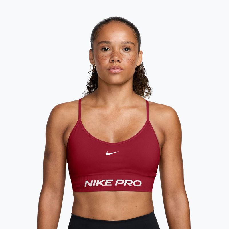 Training bra Nike Pro Seamless tough red/white