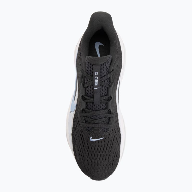 Women's running shoes Nike Winflo 12 dark smoke grey/white/aluminum 5