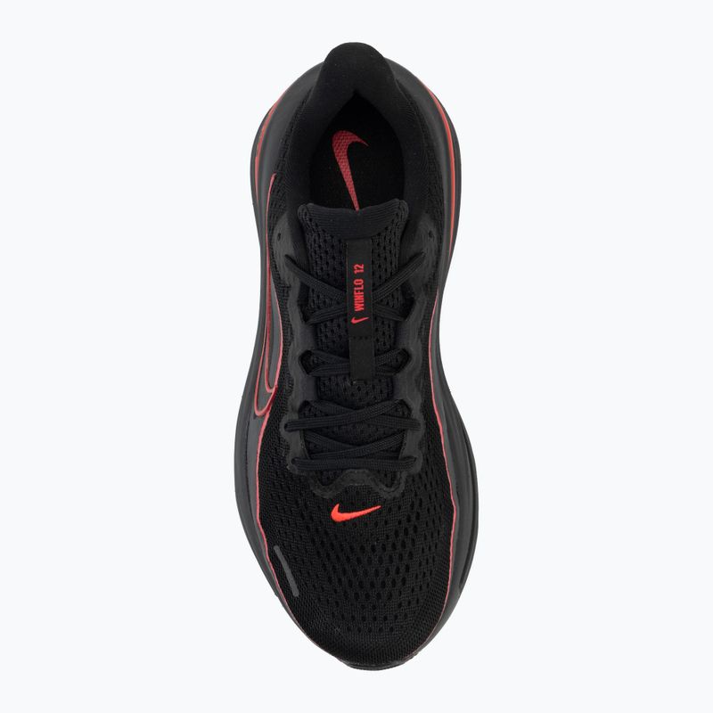 Men's running shoes Nike Winflo 12 black/red orbit/dark smoke grey/black 5