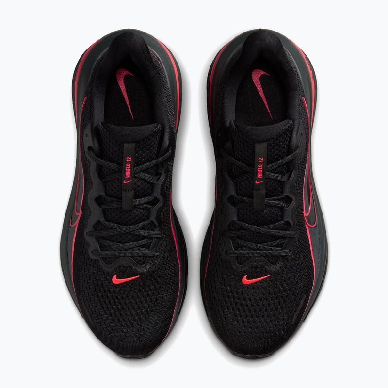 Men's running shoes Nike Winflo 12 black/red orbit/dark smoke grey/black 5