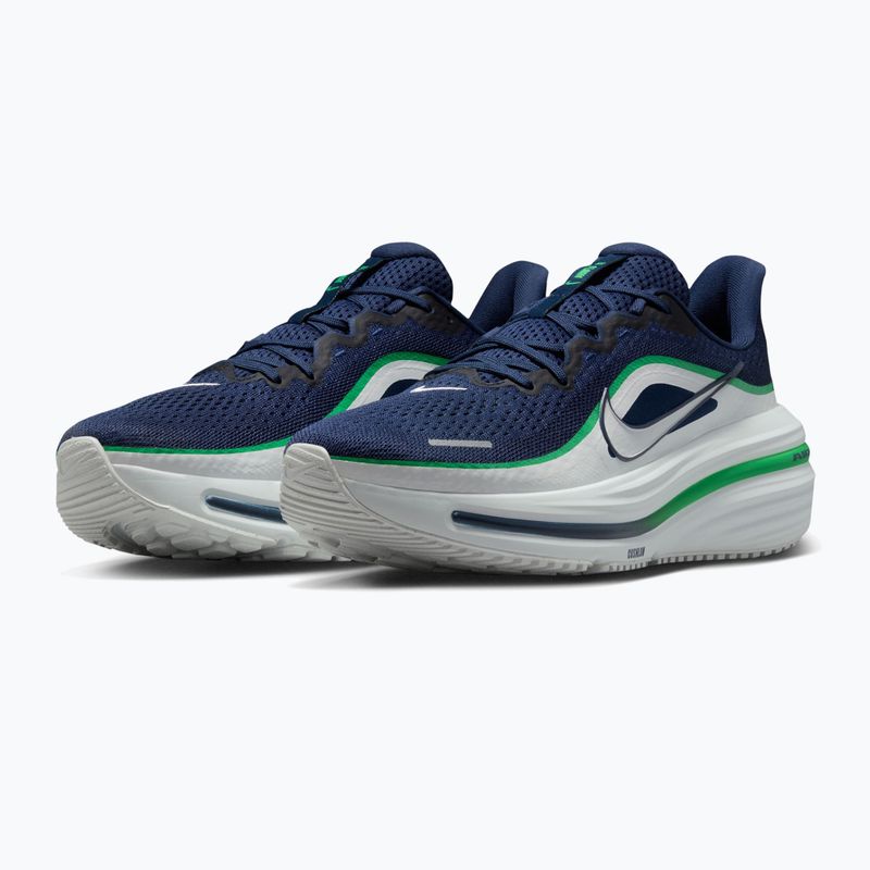 Men's running shoes Nike Winflo 12 midnight navy/green spark/summit white 3