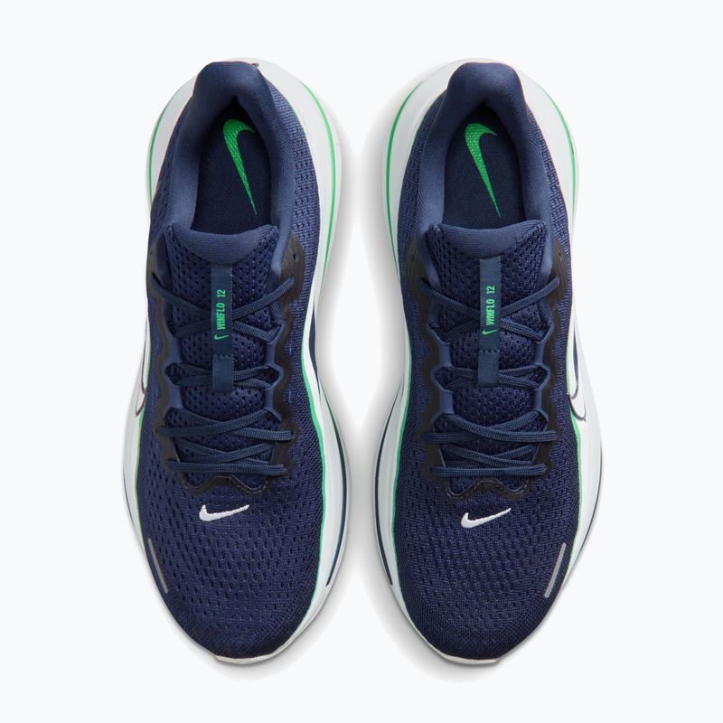 Men's running shoes Nike Winflo 12 midnight navy/green spark/summit white 5