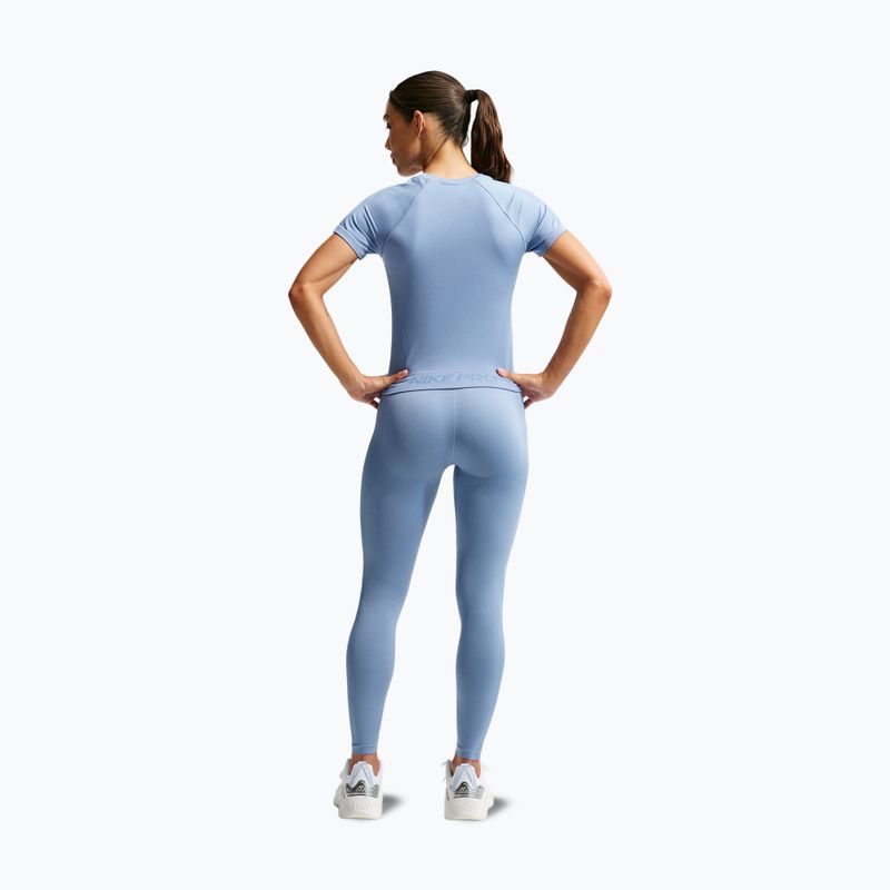 Women's leggings Nike Pro Seamless work blue 2
