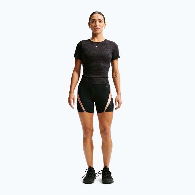 Women's training shorts Nike Pro Sculpt black/linen/black/black 2