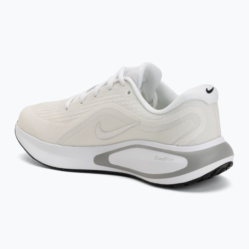Women's running shoes Nike Journey Run white/sail/black/metallic silver 3