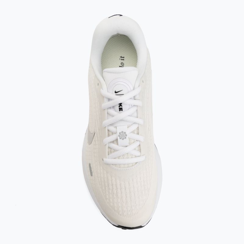 Women's running shoes Nike Journey Run white/sail/black/metallic silver 5